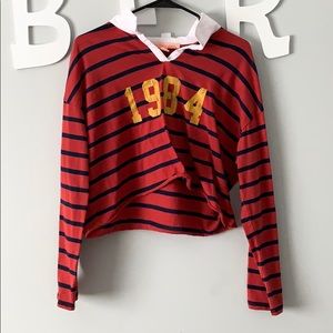 Cropped long sleeve